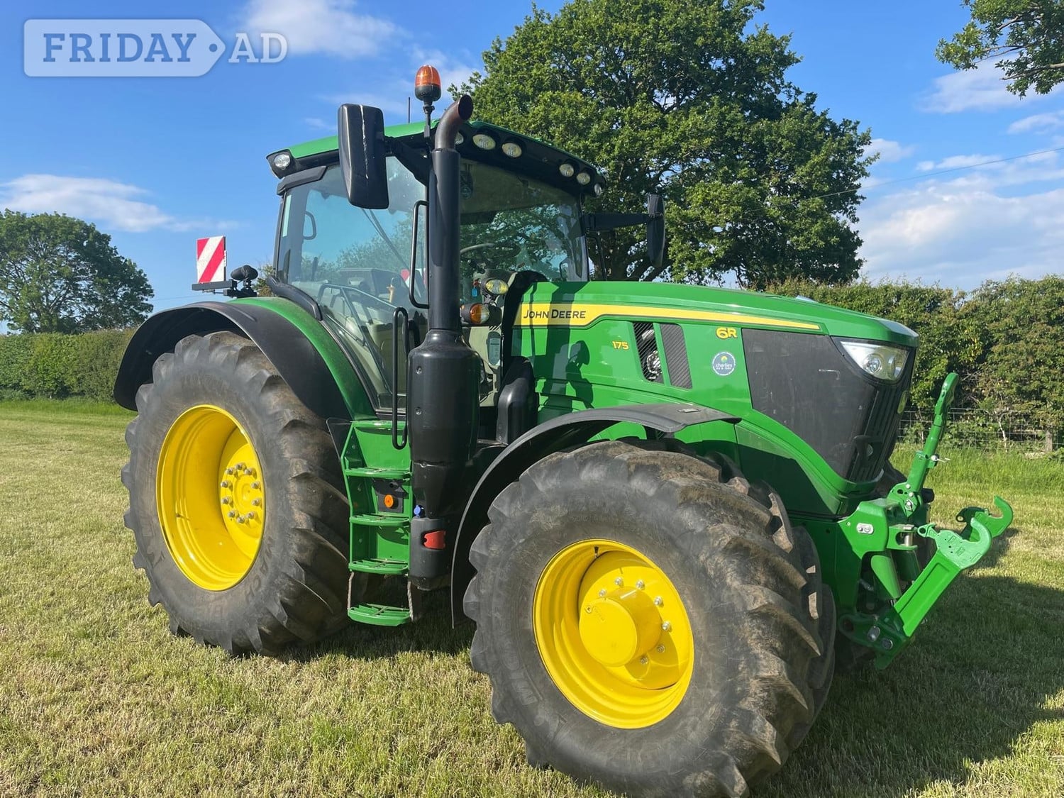 John Deere 6R 175 (2023) Tractor in Evesham