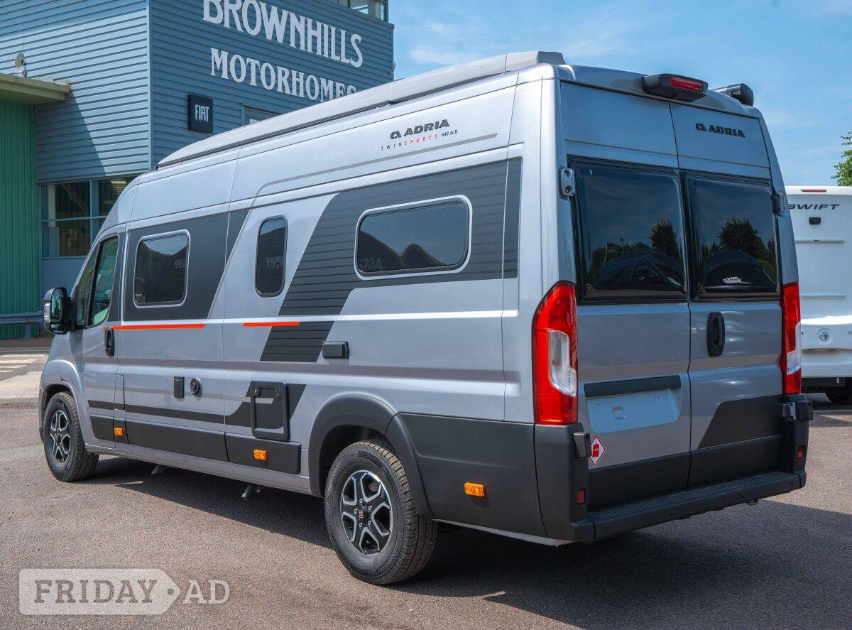 Adria Twin Sports 640 SLB 180BHP Auto Fiat 180 2026 for sale - Motorhomes & Caravans in Newark