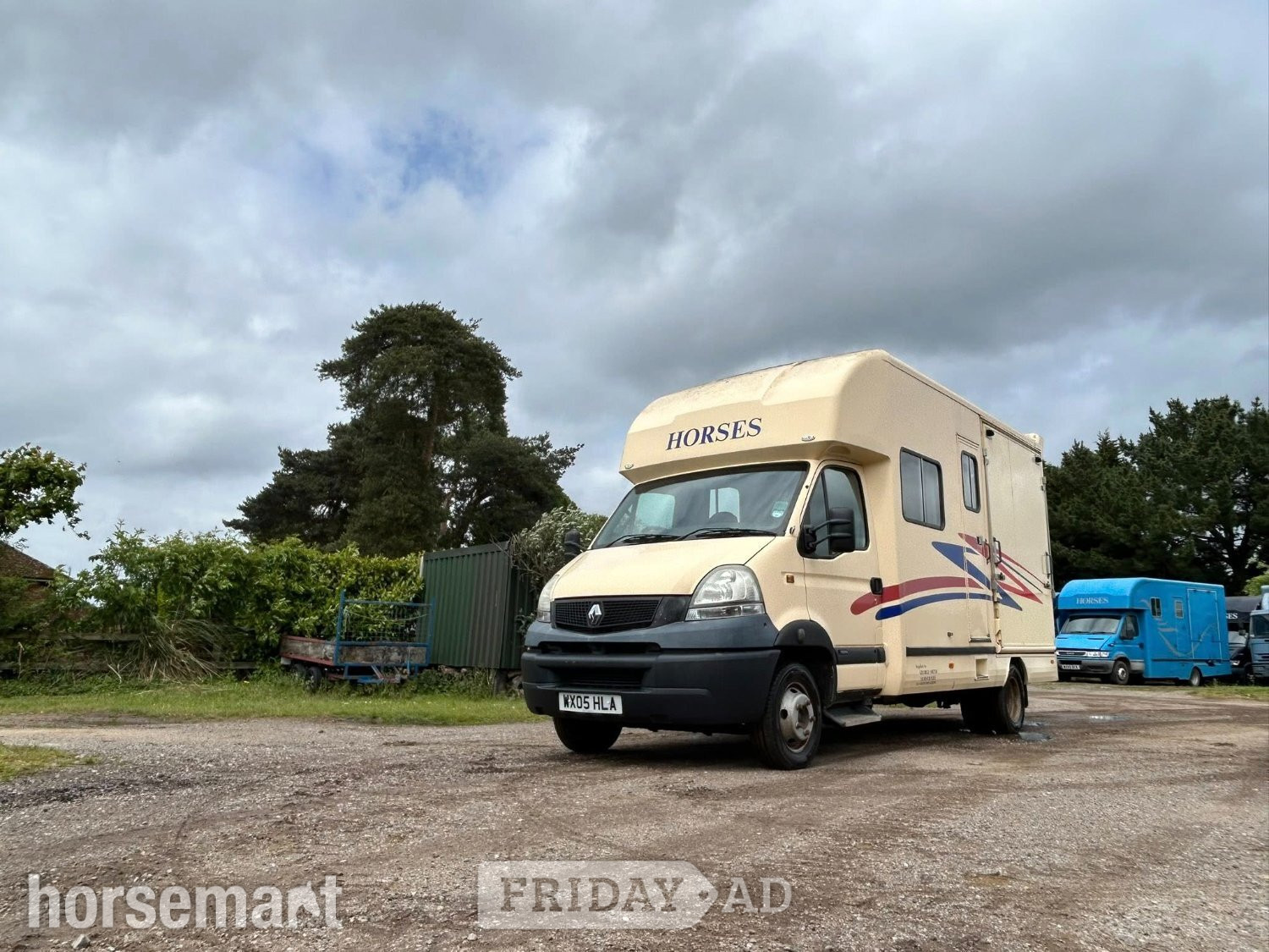 George Smith Mascott Renault Horsebox in Godalming