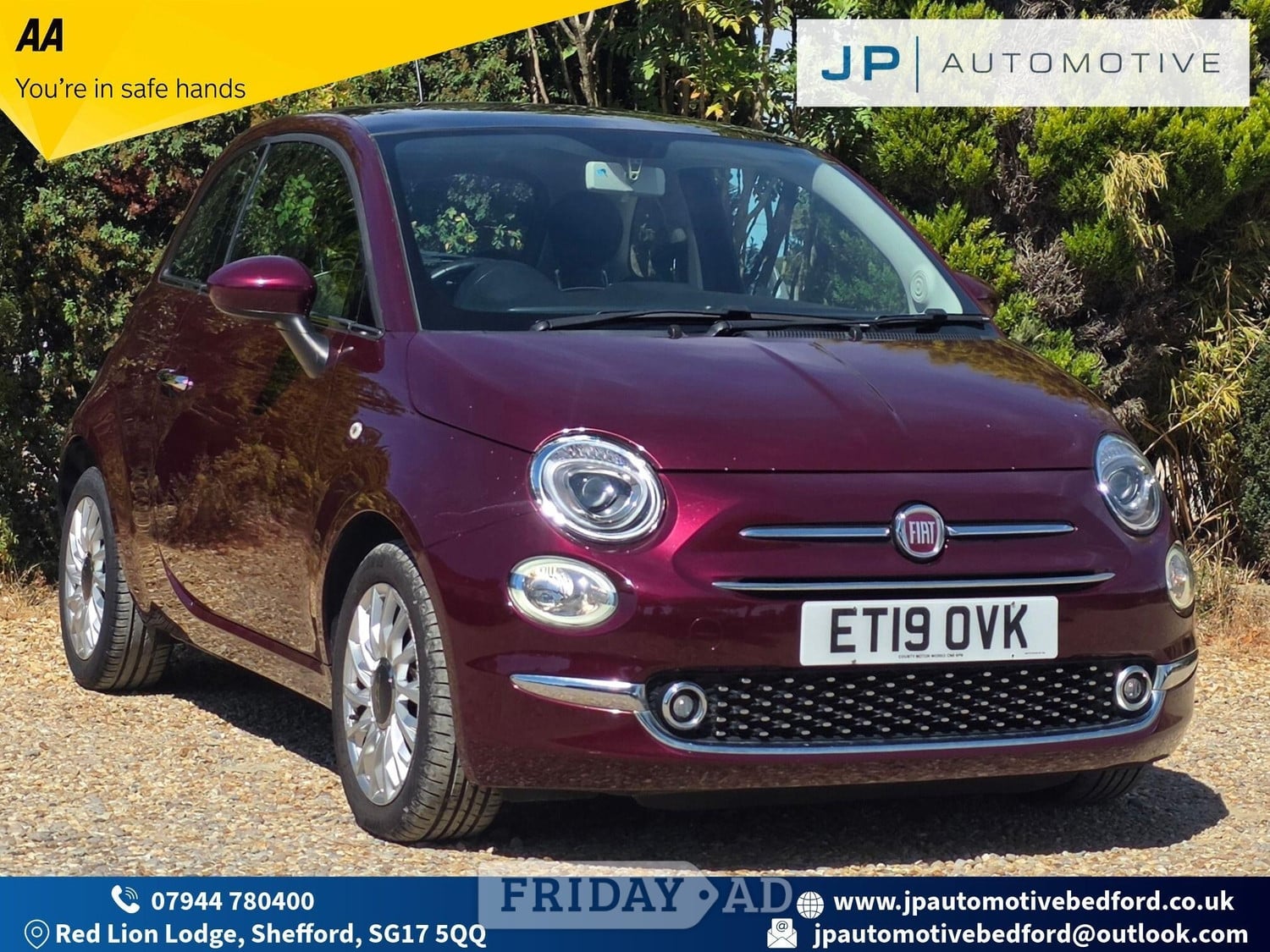 Fiat 500 2019 in Shefford