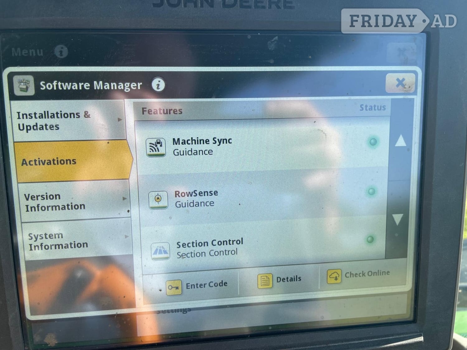 [ berth ]John Deere 7R 350