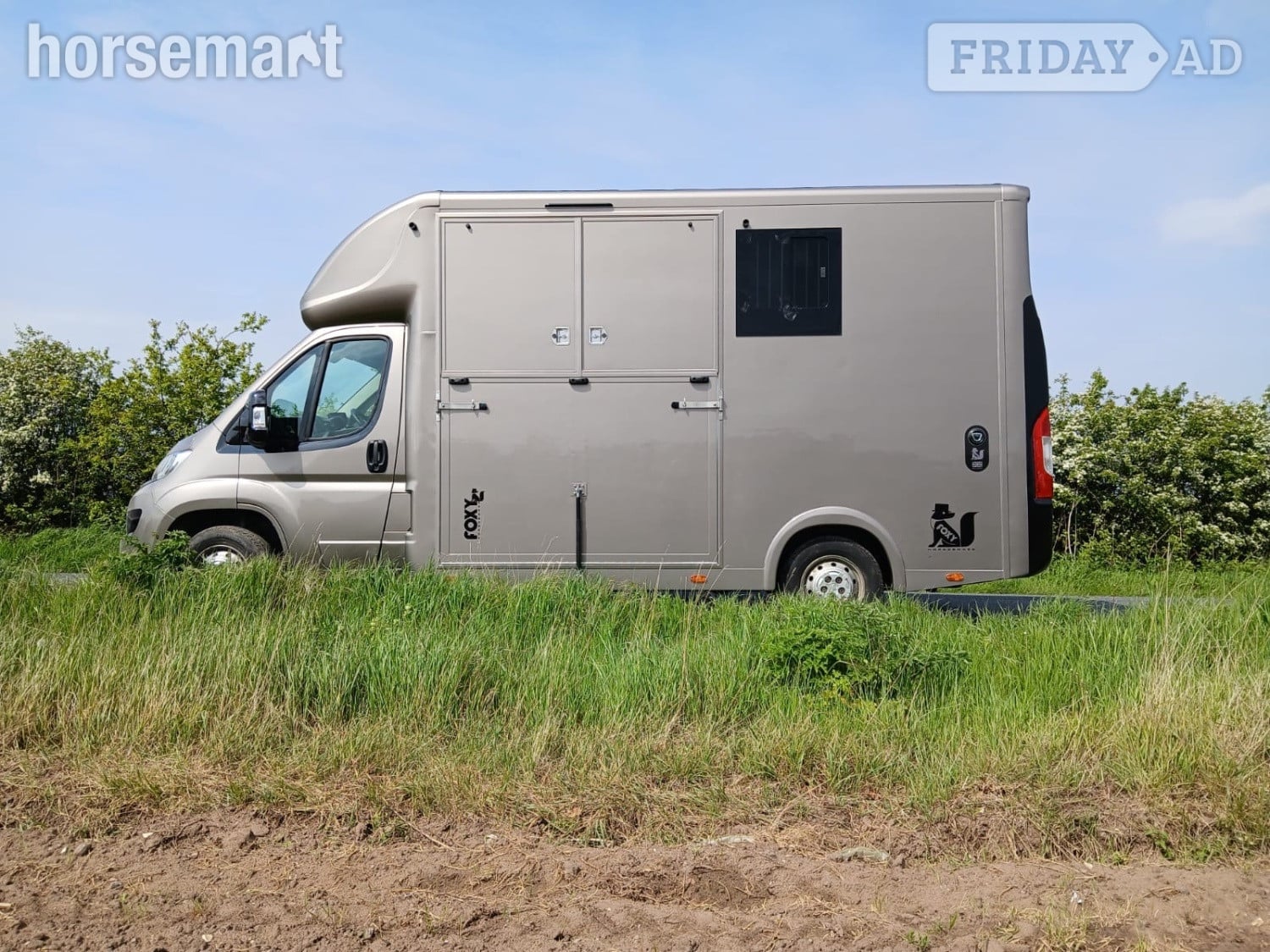 Foxy Stallion Vauxhall Horsebox in Warninglid