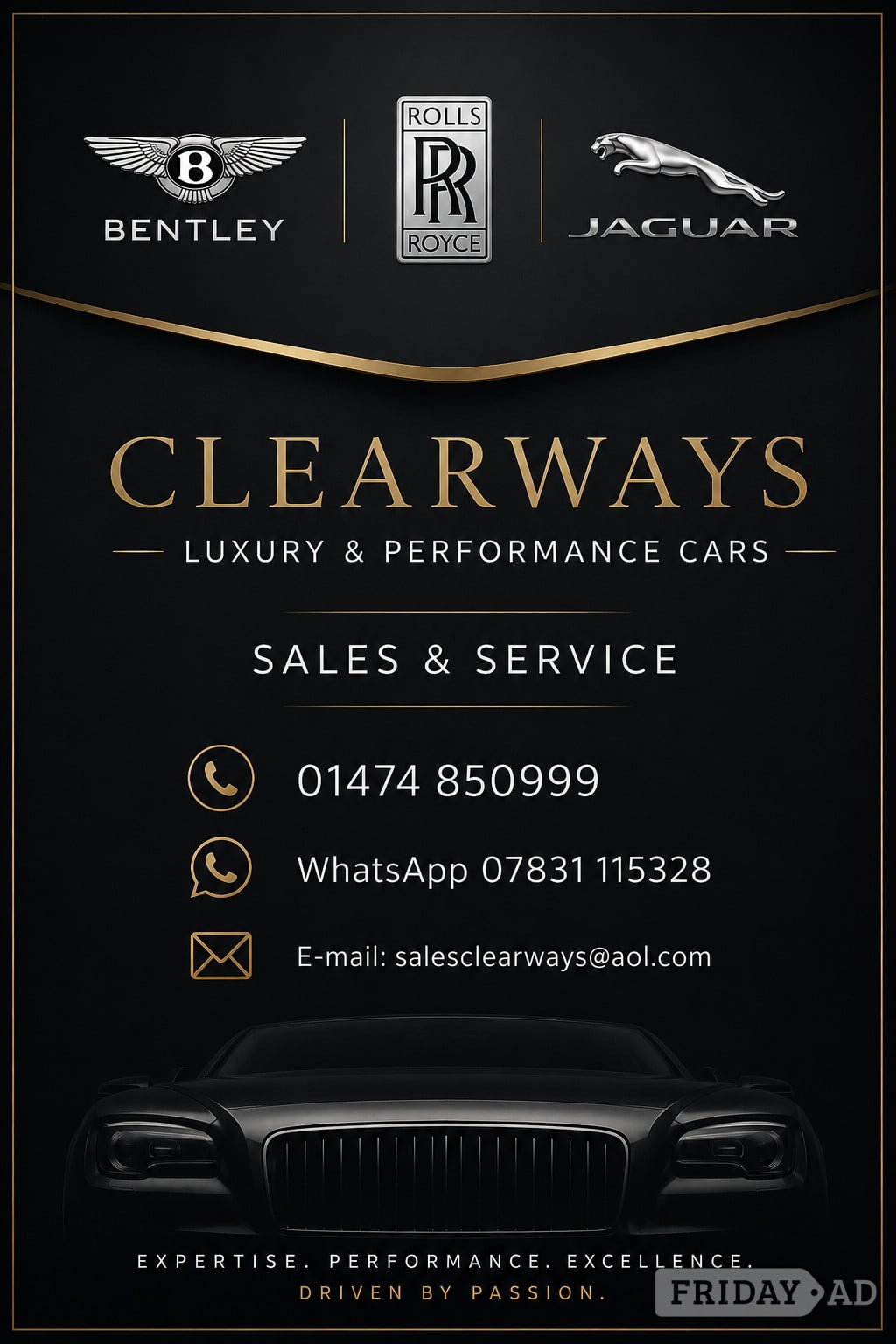 Jaguar XF 2012 in Sevenoaks
