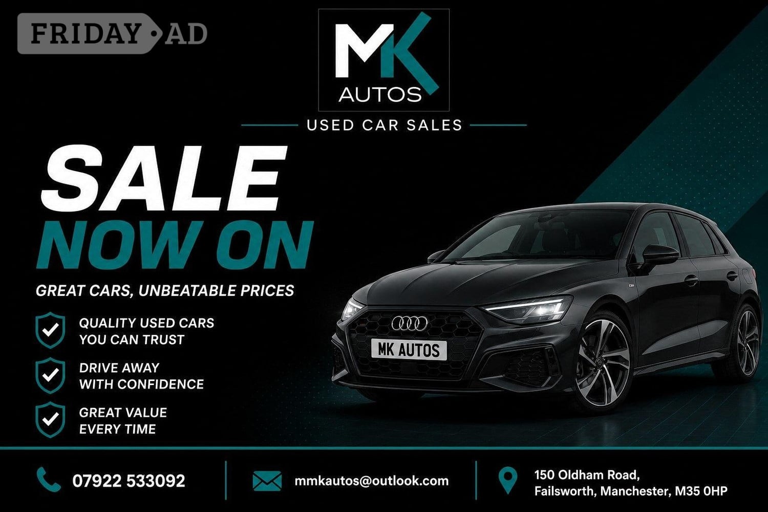 Audi A1 Manchester