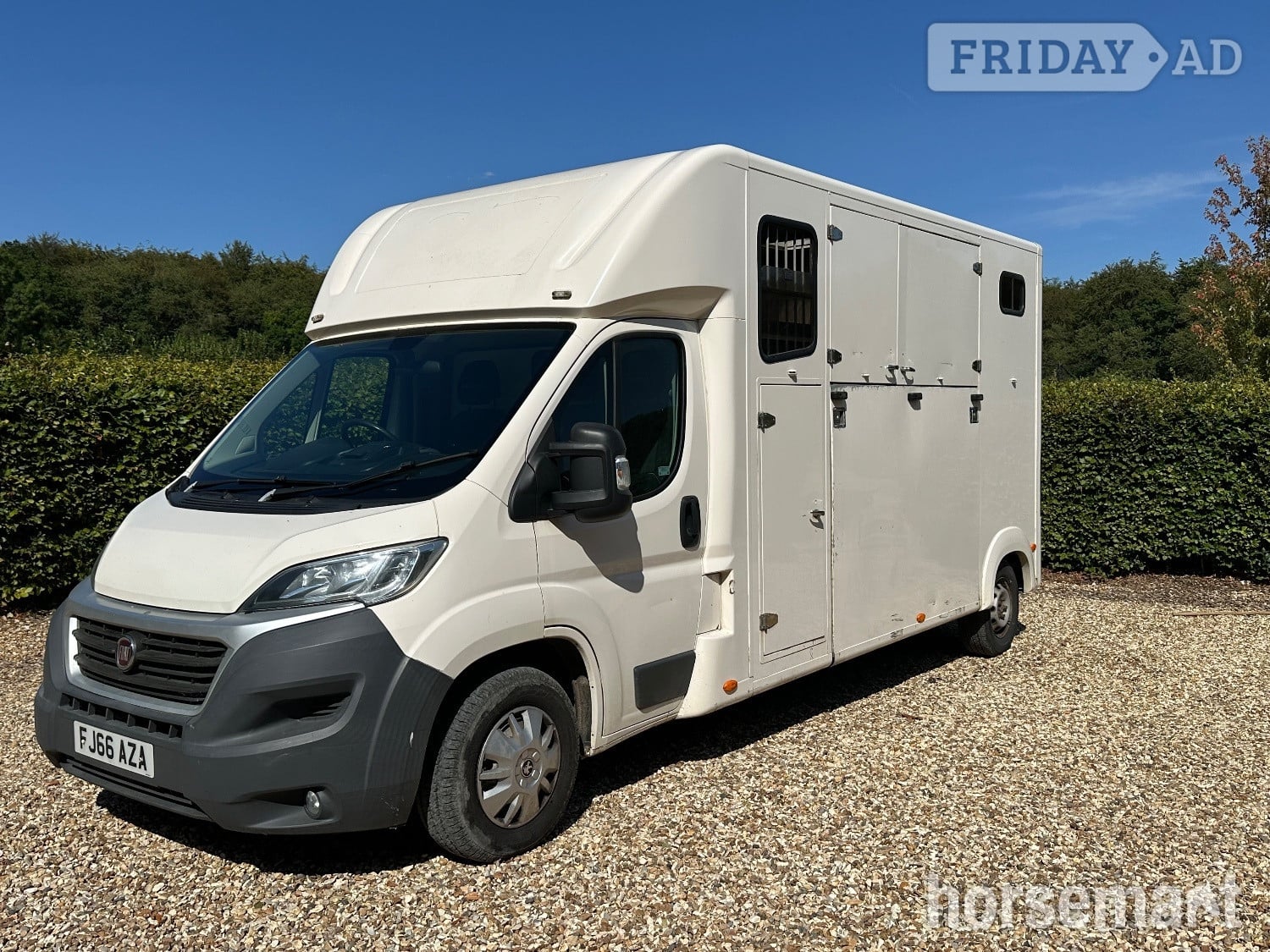 Custom Ducato 35 Multijet Fiat Horsebox in Andover
