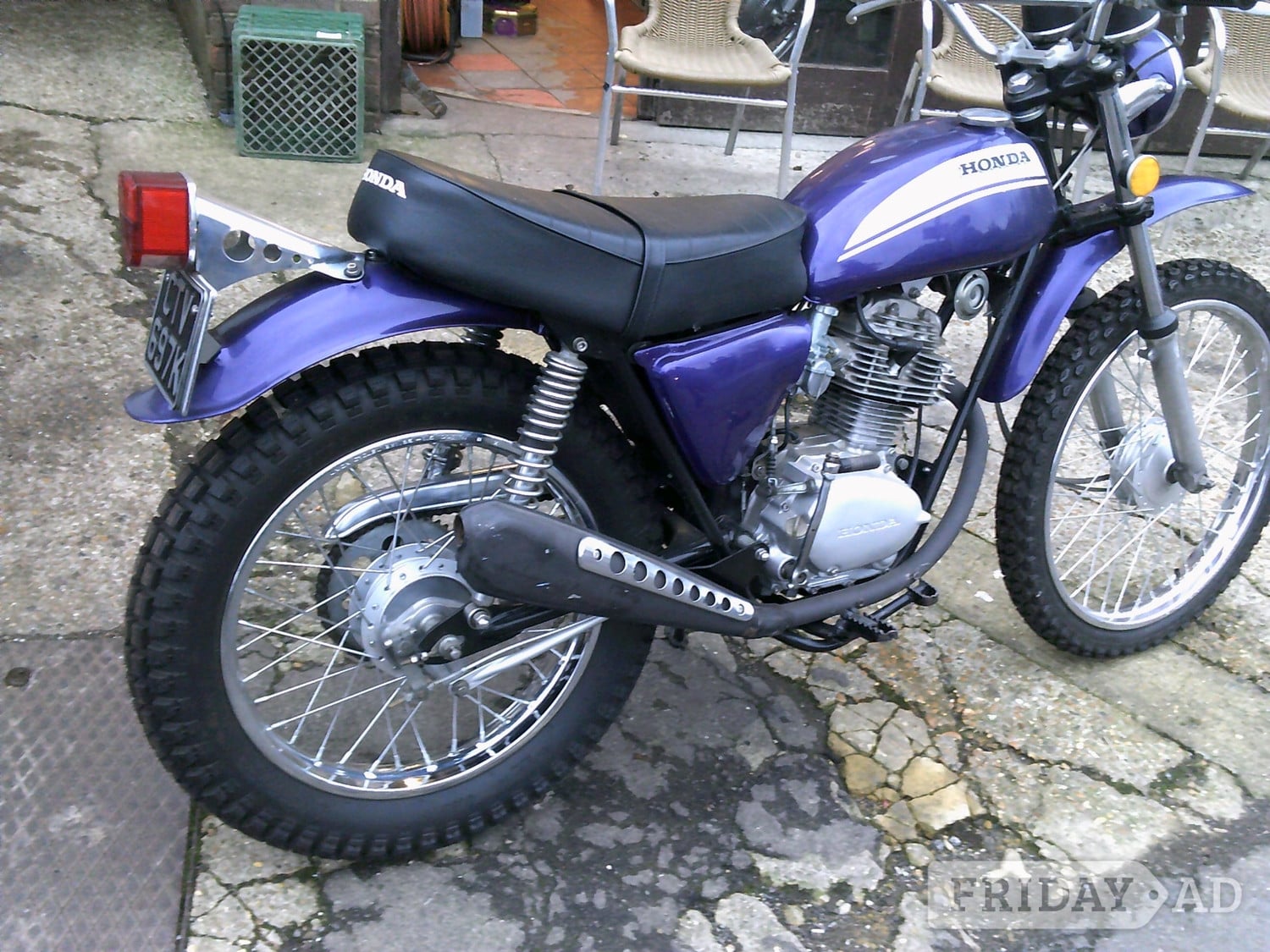 Honda SL100 Brighton
