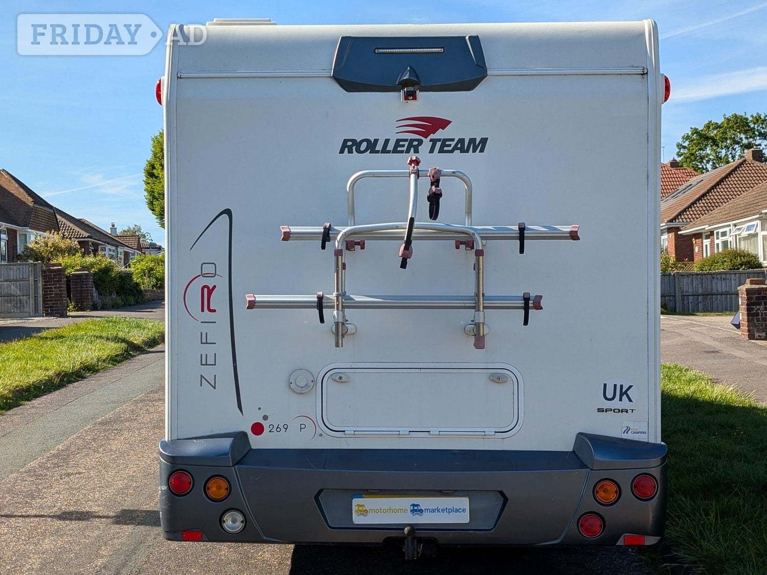 Roller Team Zefiro 269 P - Island Bed Layout 2014 for sale - Motorhomes & Caravans in Southampton