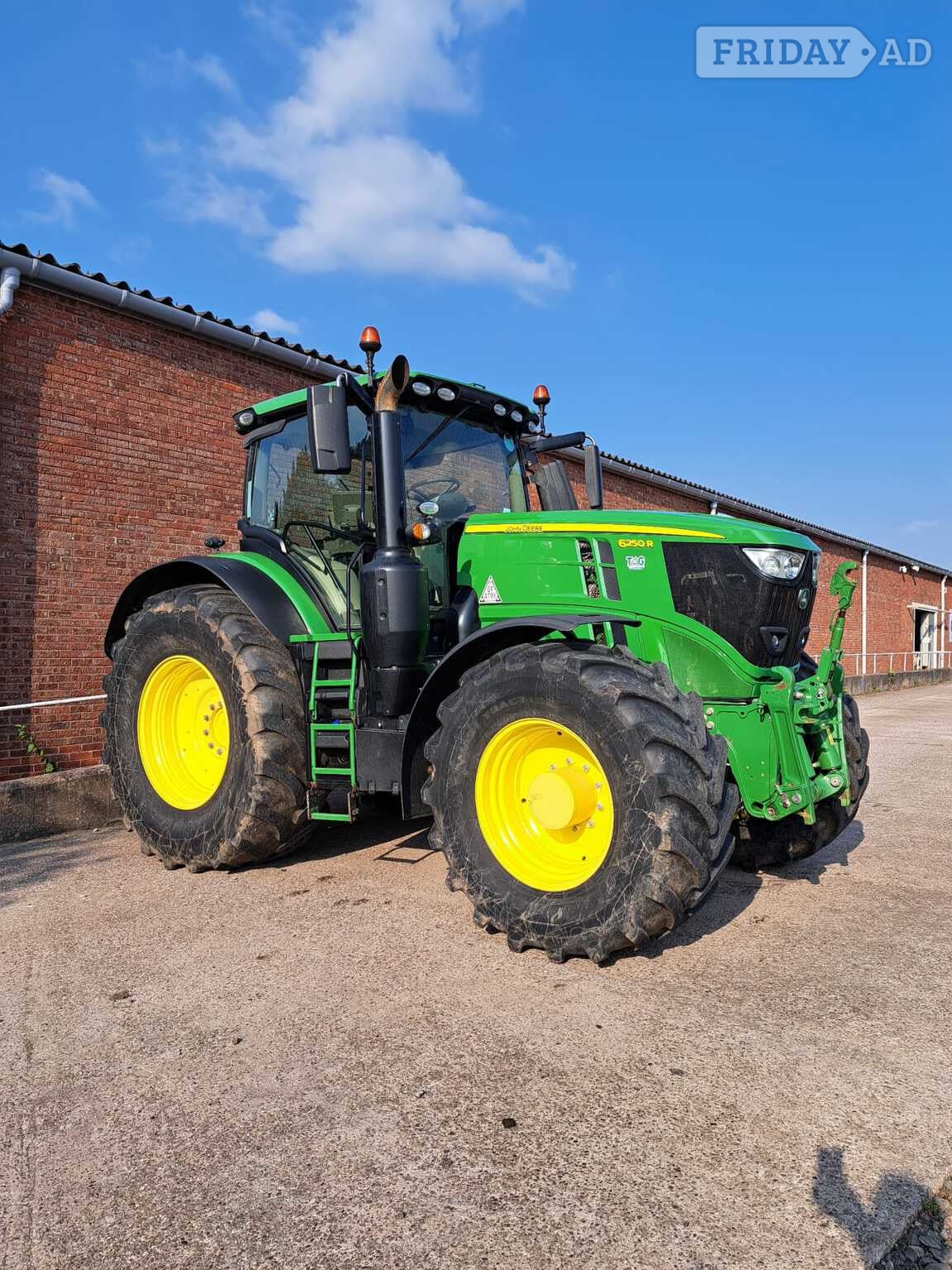 John Deere 6250R Evesham