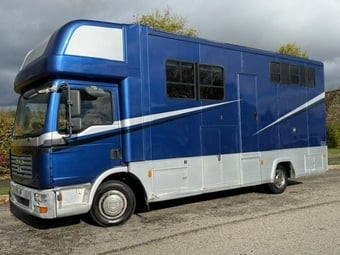 Minster Coach built horsebox MAN TGL Horsebox