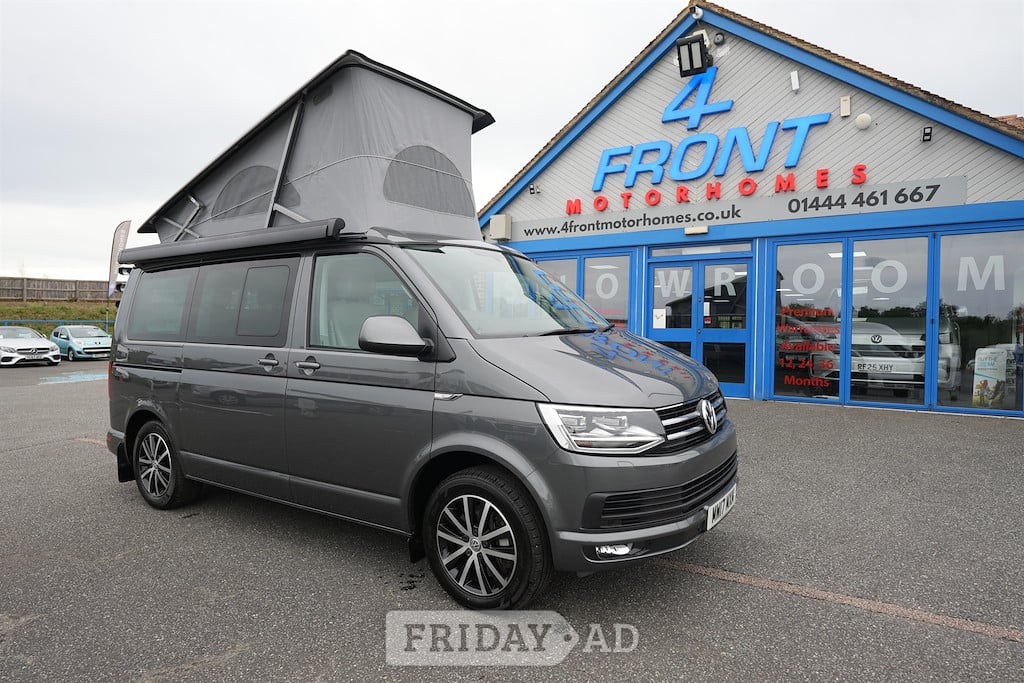 VW (Volkswagen) California OCEAN VW DSG AUTO 4 BERTH 4 TRAVEL SEAT CAMPERVAN 2017 for sale in Haywards Heath