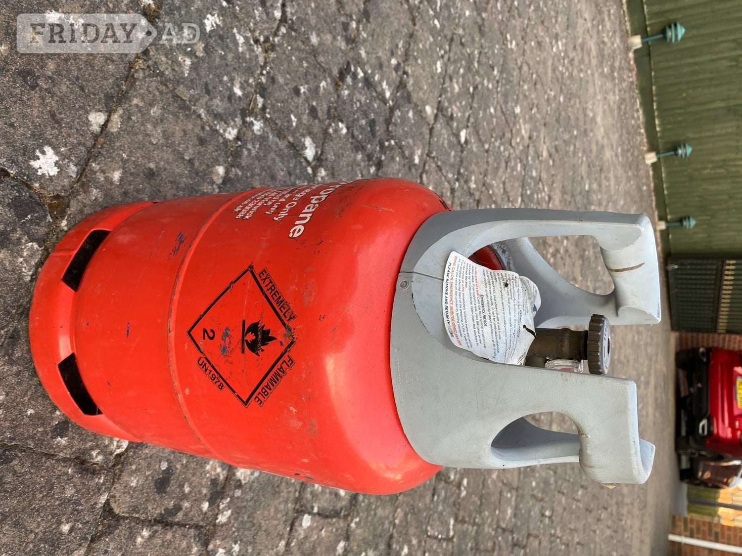 Empty 6Kg Calor Propane Gas Bottle in Berkeley