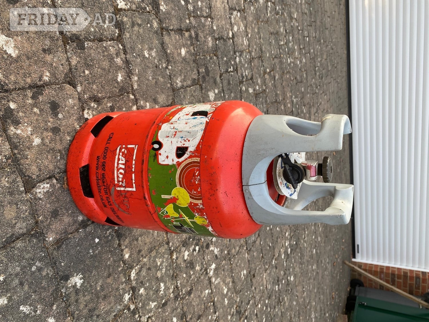 Berkeley Empty 6Kg Calor Propane Gas Bottle