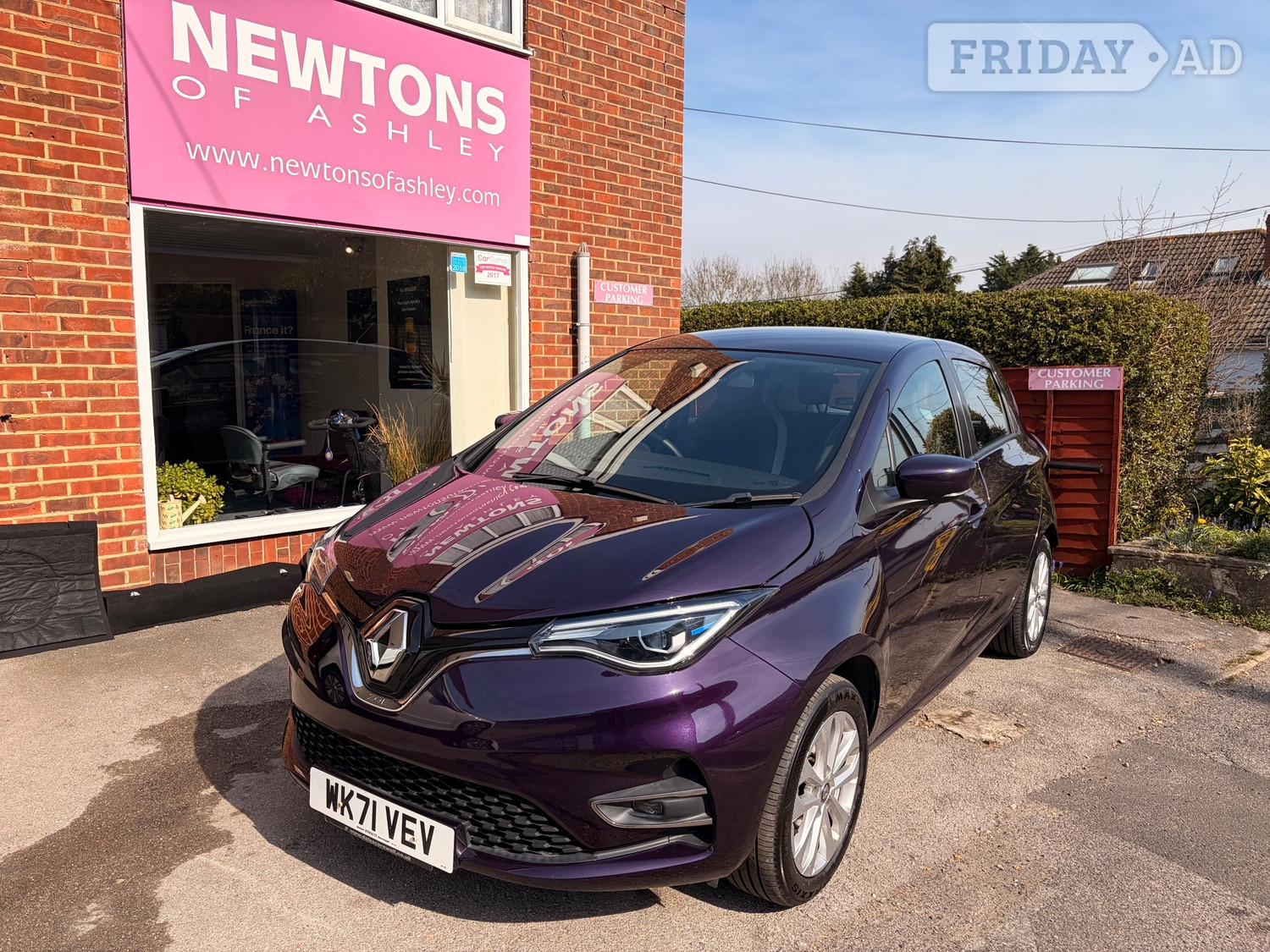 Renault Zoe 2021 in New Milton