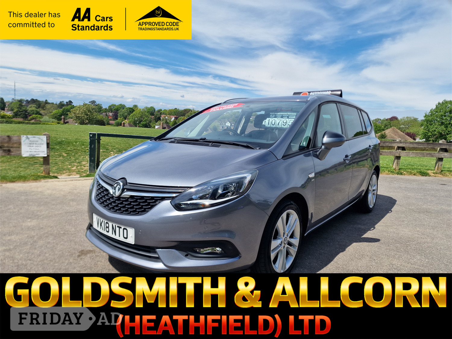 Vauxhall Zafira Tourer 2018 in Heathfield