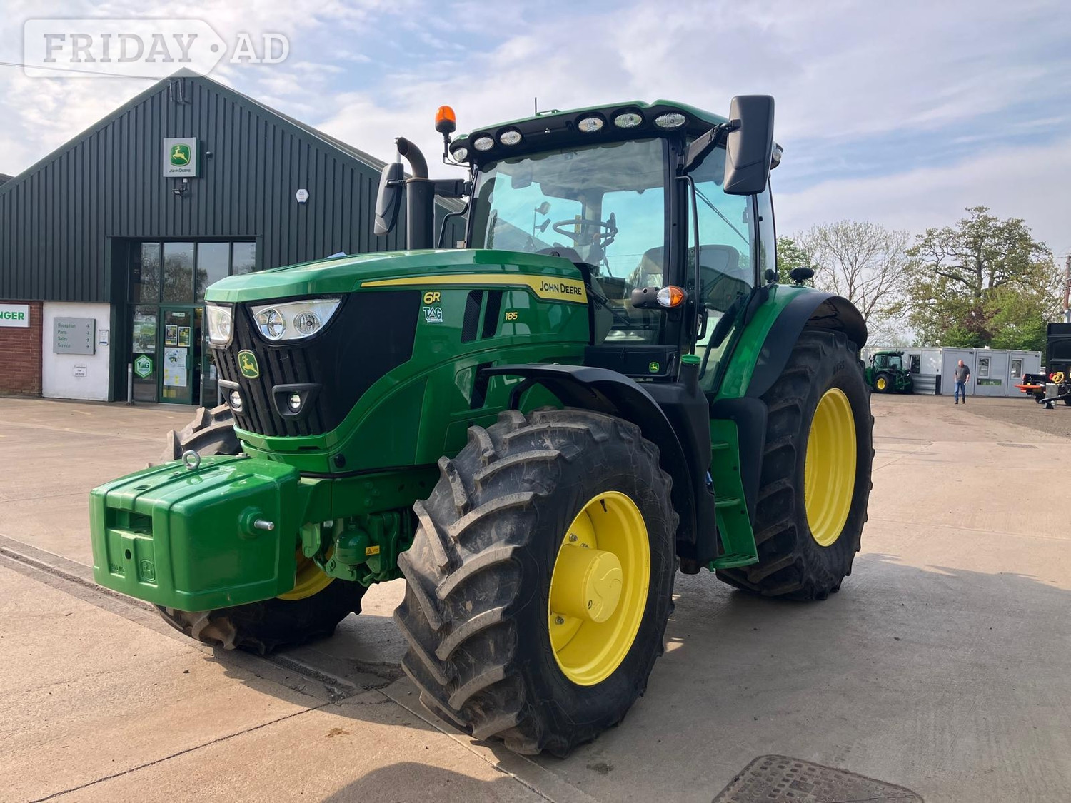John Deere 6R 185 (2024) Tractor in Evesham