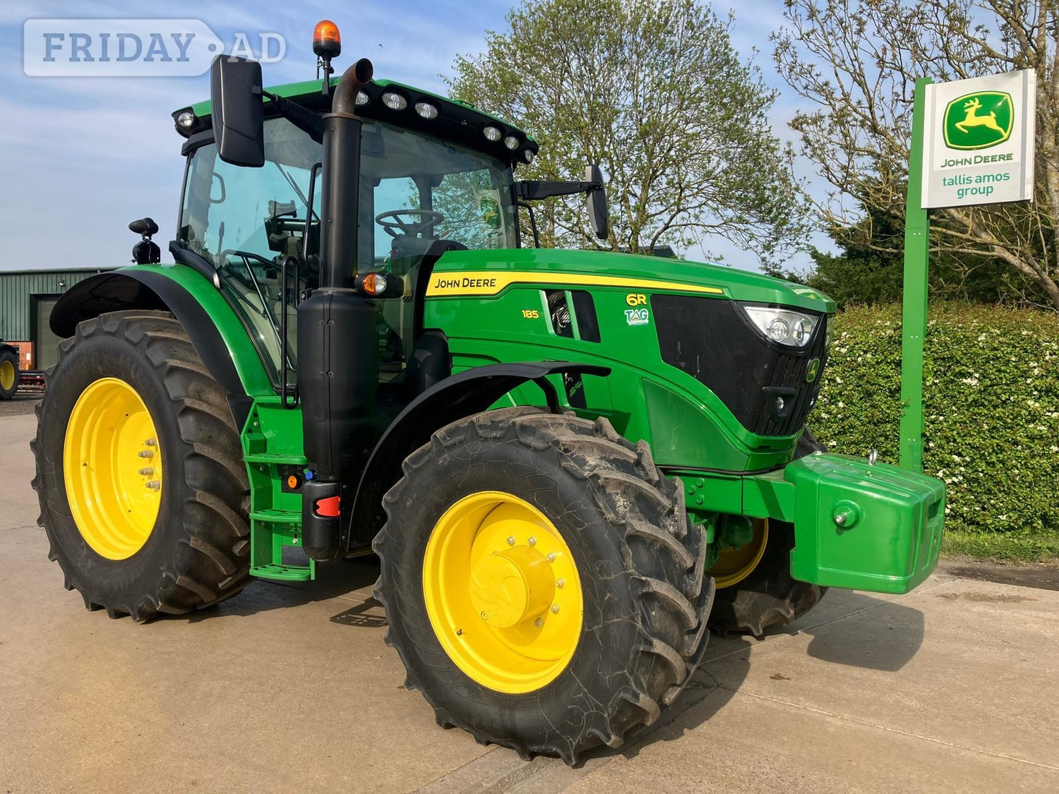 John Deere 6R 185 (2024) Tractor - Farm & Agricultural Vehicles in Evesham