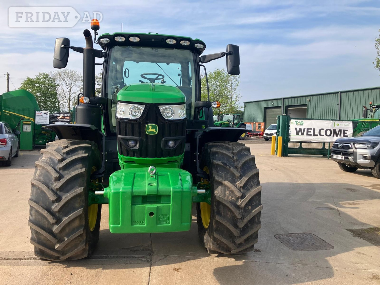 John Deere 6R 185 (2024) Tractor - Farm & Agricultural Vehicles
