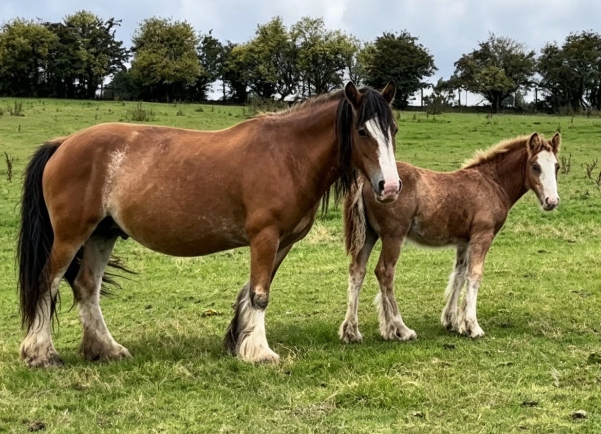 "Quality-Show Cob Prospect " Chestnut Filly Youngstock / Foal