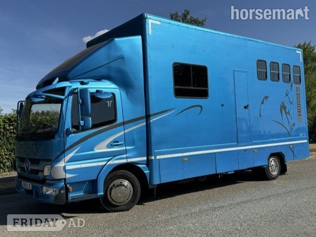 A Staffordshire horseboxes  Mercedes Benz Atego Horsebox in Banbury