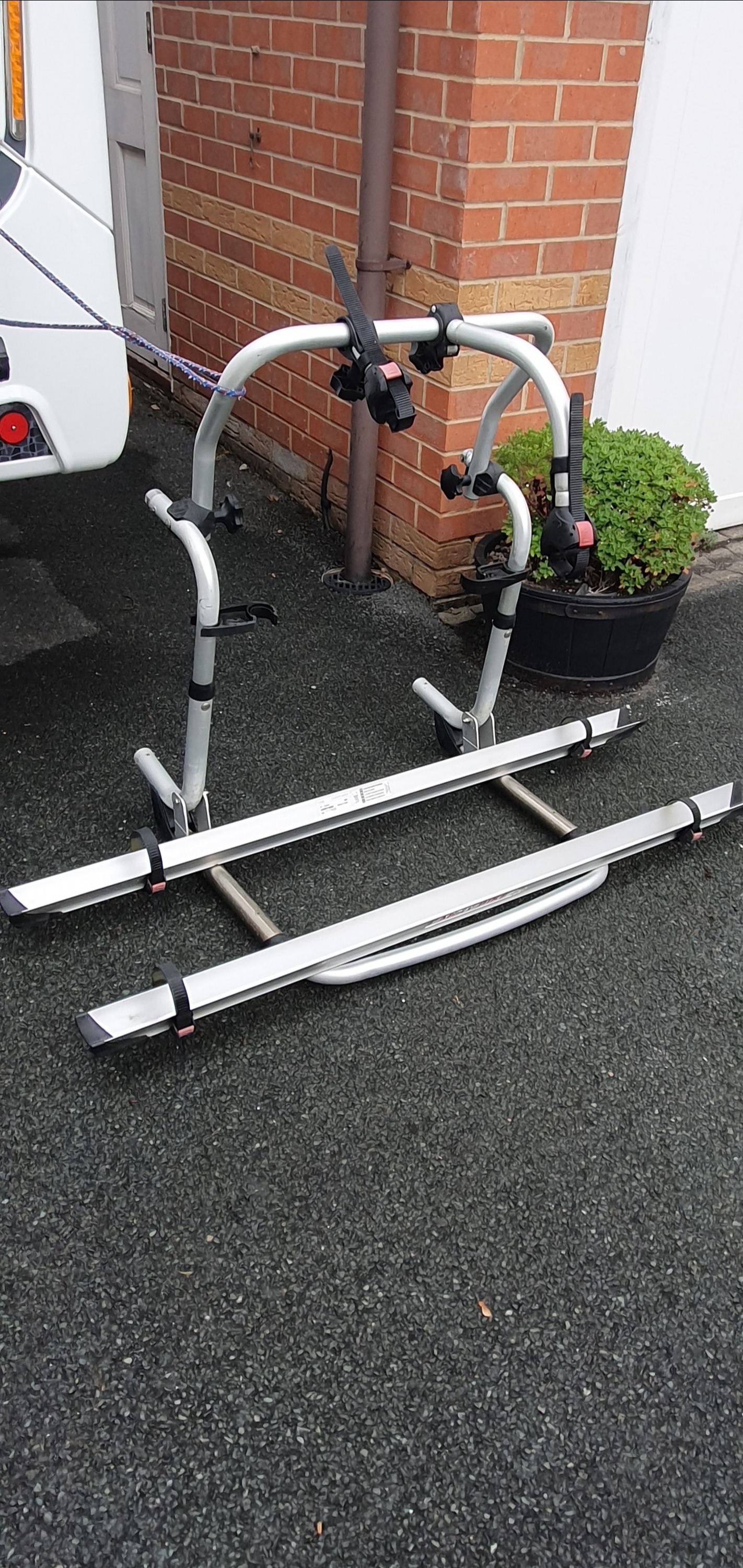 Pocklington Fiamma Carry Bike Pro C suitable for motorhome. 