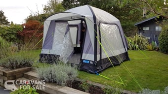 Drive-Away inflatable awning...Kampa Cross AIR XL with extras