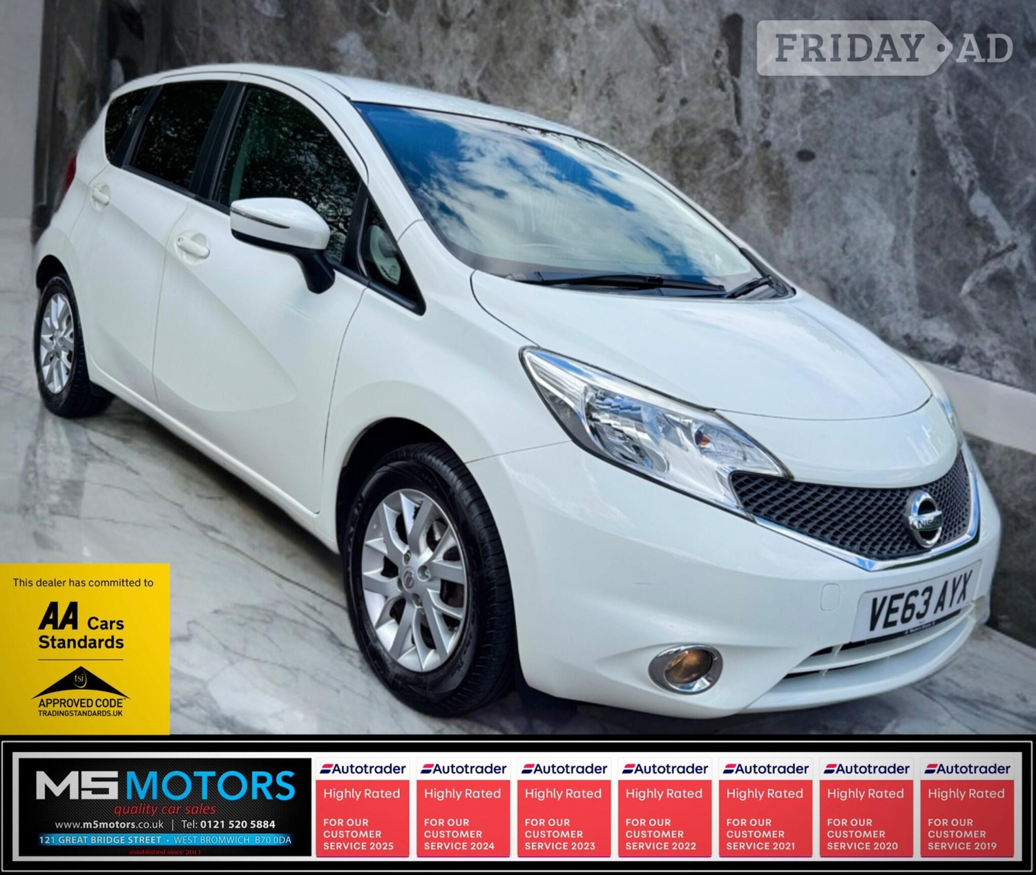 Nissan Note 2013 in West Bromwich