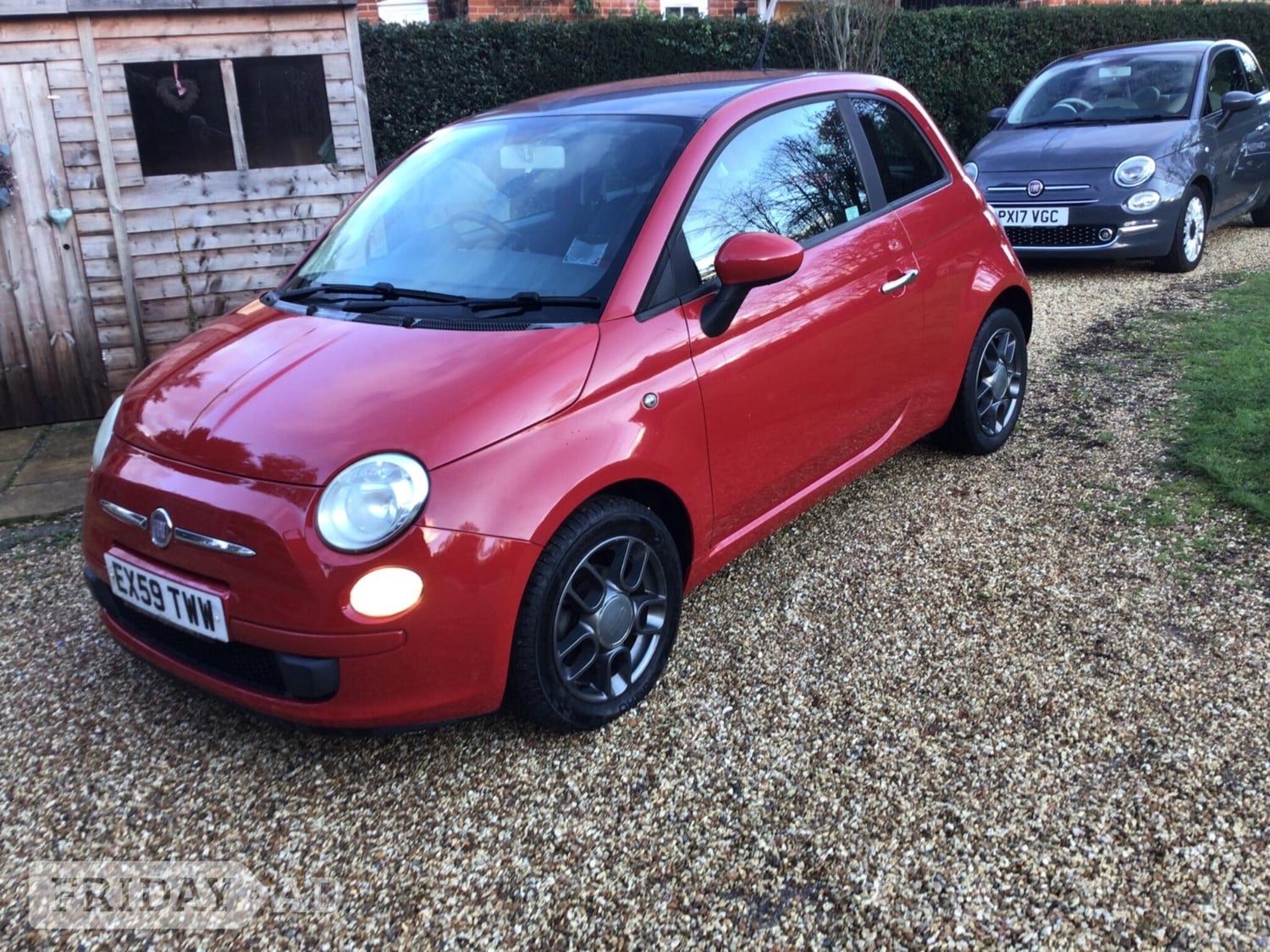 Fiat 500 2009 in Farnham