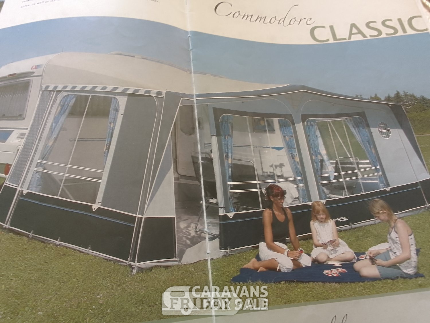 Isabella commodore classic awning  in Newton Abbot