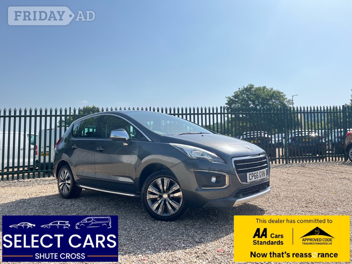 Peugeot 3008 2017 in Axminster