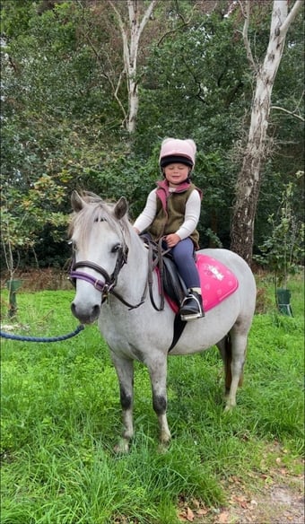 "Freckles" Grey Mare Lead Rein/First Ridden Pony