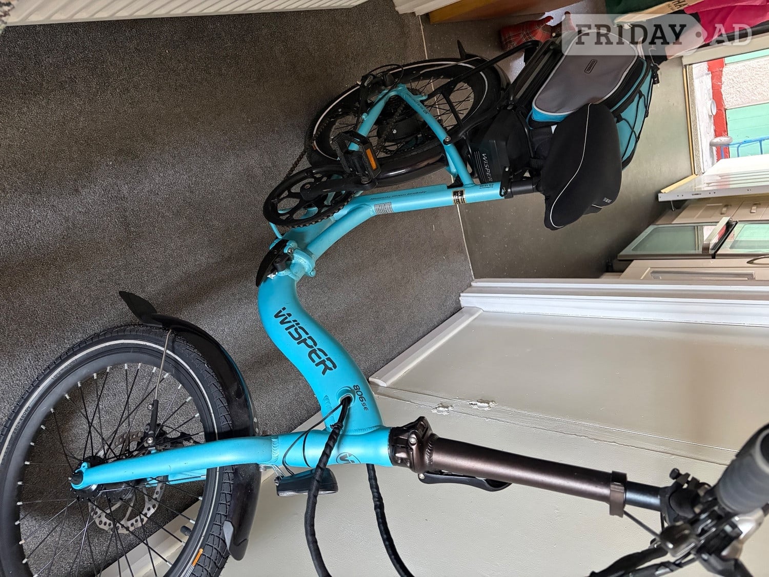 Wisper 806se folding electric bike  -  in Bristol