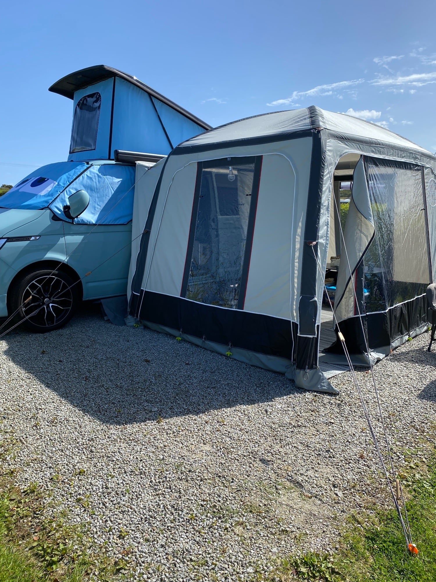 Isabella Air Awning and tunnel for VW Campervan (X-Tension)