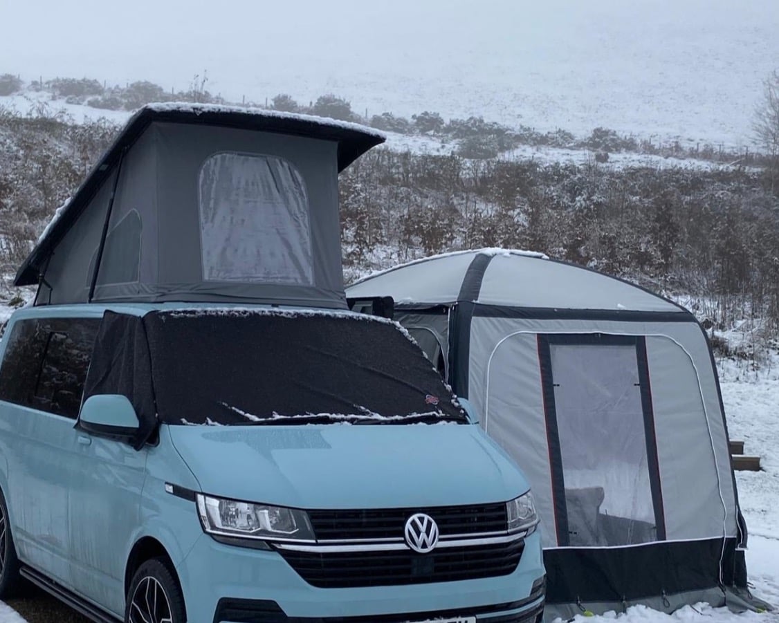 Isabella Air Awning and tunnel for VW Campervan (X-Tension) - 