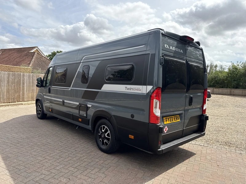 Adria Twin Supreme 640 SGX, (2022)  Campervan for sale - Motorhomes & Caravans