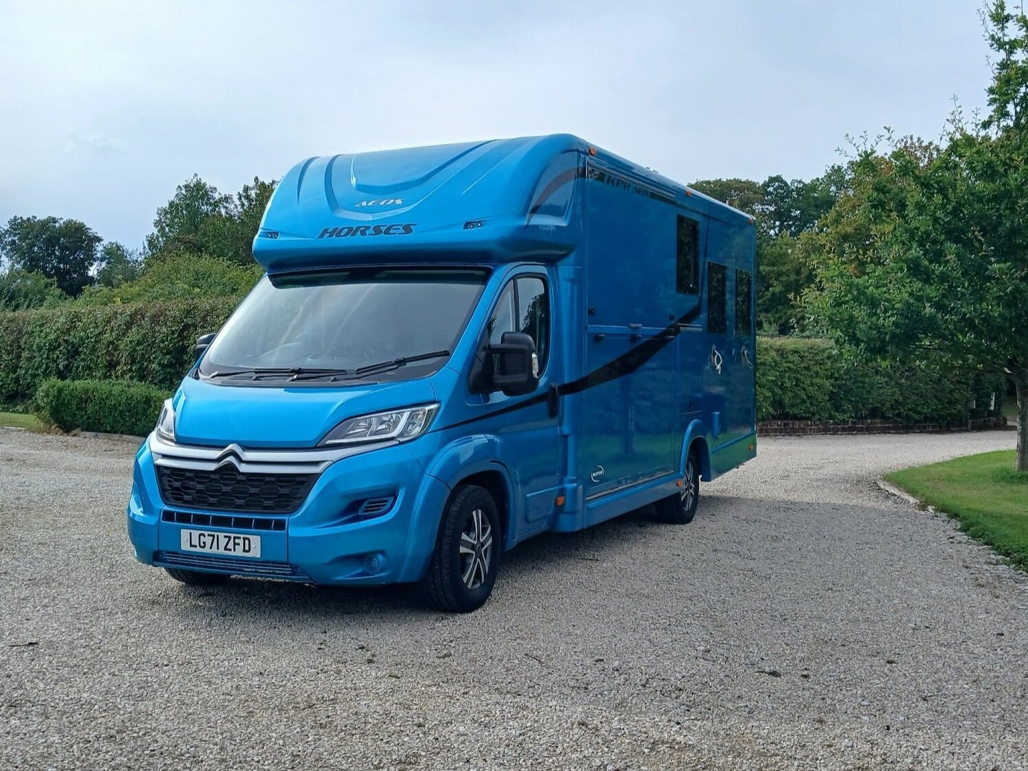 Kevin Parker Aeos Weekender Citroen Horsebox in Preston