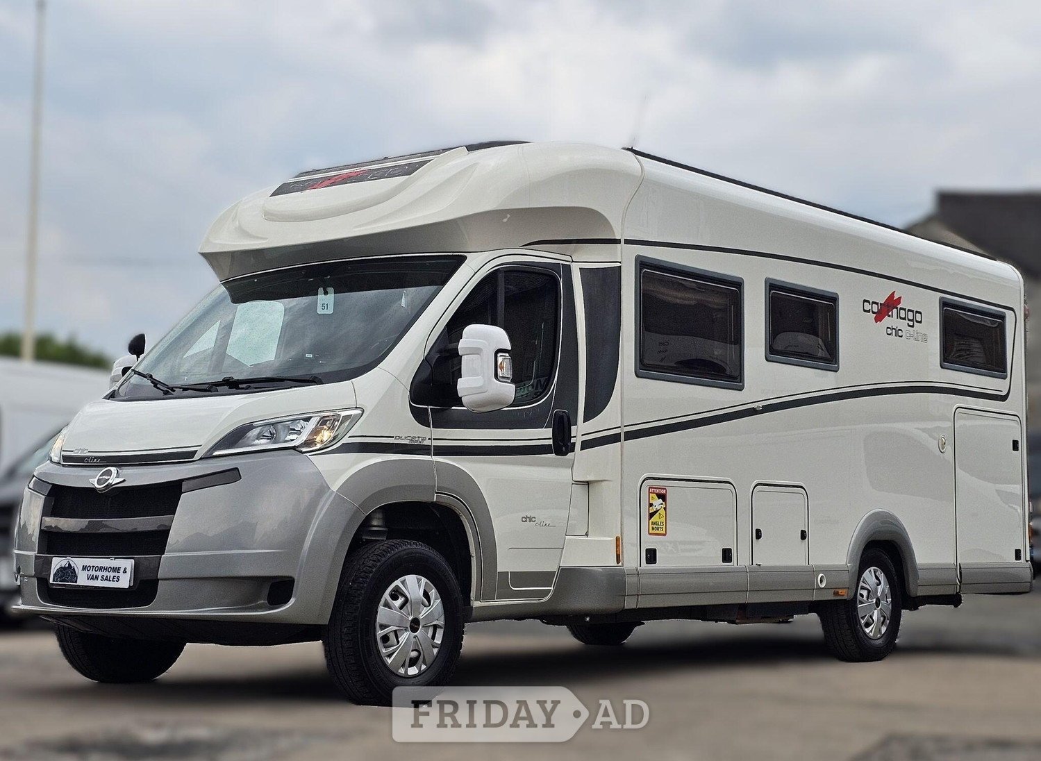 Carthago Chic C-Line T 4.9 2016 for sale - Motorhomes & Caravans in Halifax