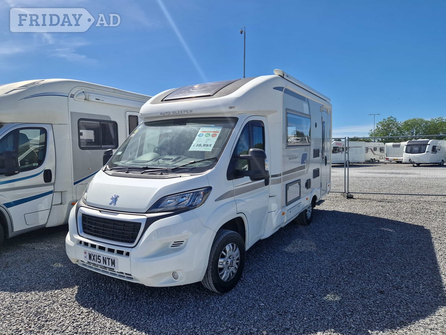 Auto-Sleepers Broadway EK 2015 for sale in Highbridge