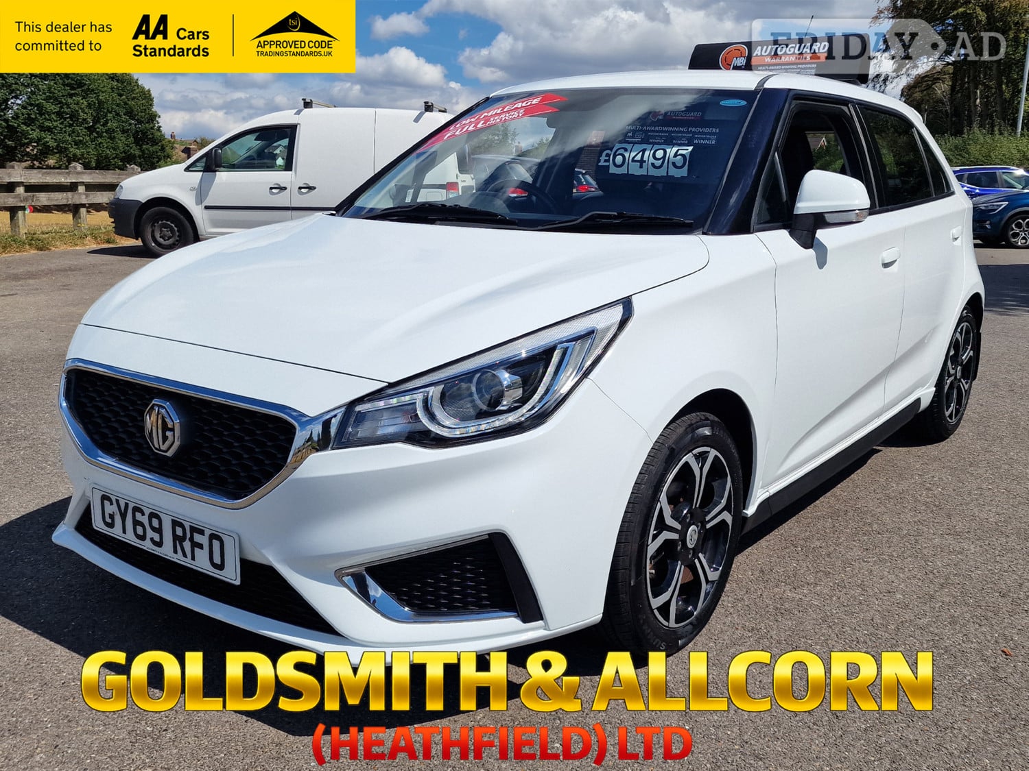 MG MG3 2019 in Heathfield