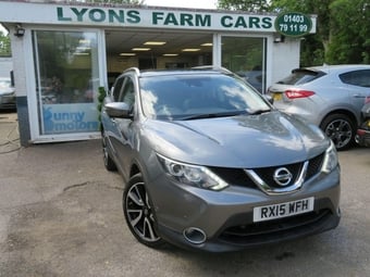 2015 NISSAN QASHQAI 1.5 dCi Tekna SUV 5dr Diesel Manual 2WD Euro 5 (s/s) (110 ps) PANORAMIC ROOF + FULL LEATHER + NAV
