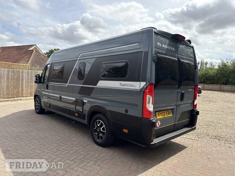 Adria Twin Supreme 640 SGX, (2022)  Campervan for sale - Motorhomes & Caravans