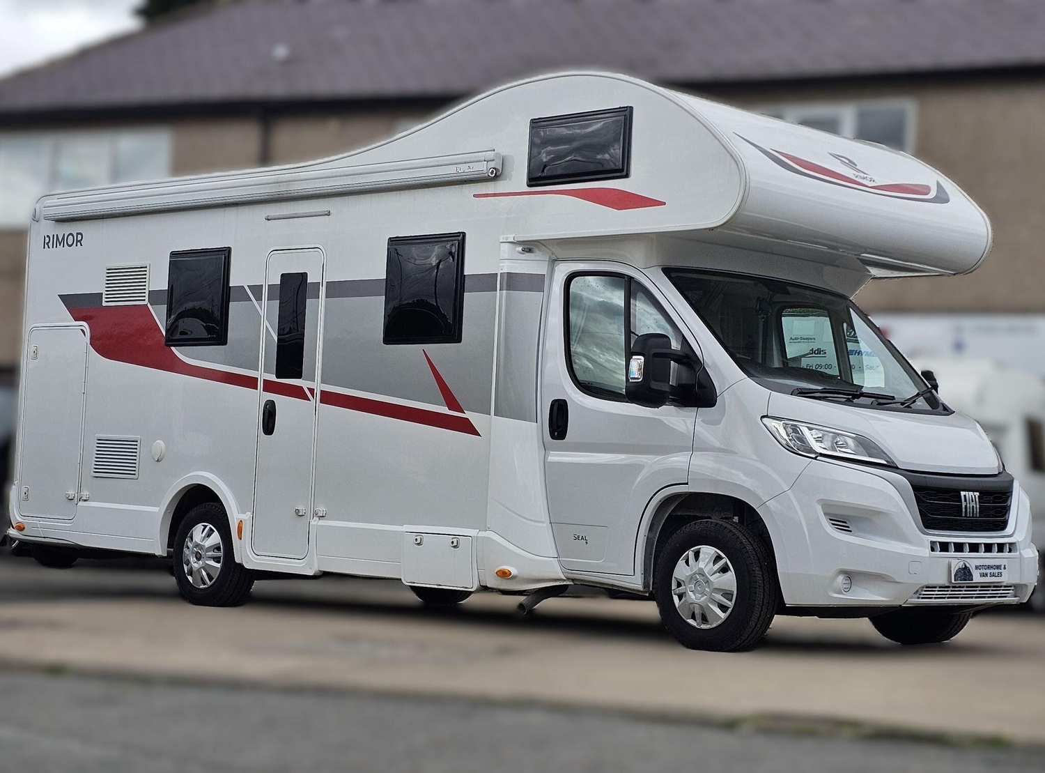 Rimor Seal 9 Overcab Coachbuilt 7 Berth Coachbuilt Motorhome ? Bunk Beds -Ducato Halifax