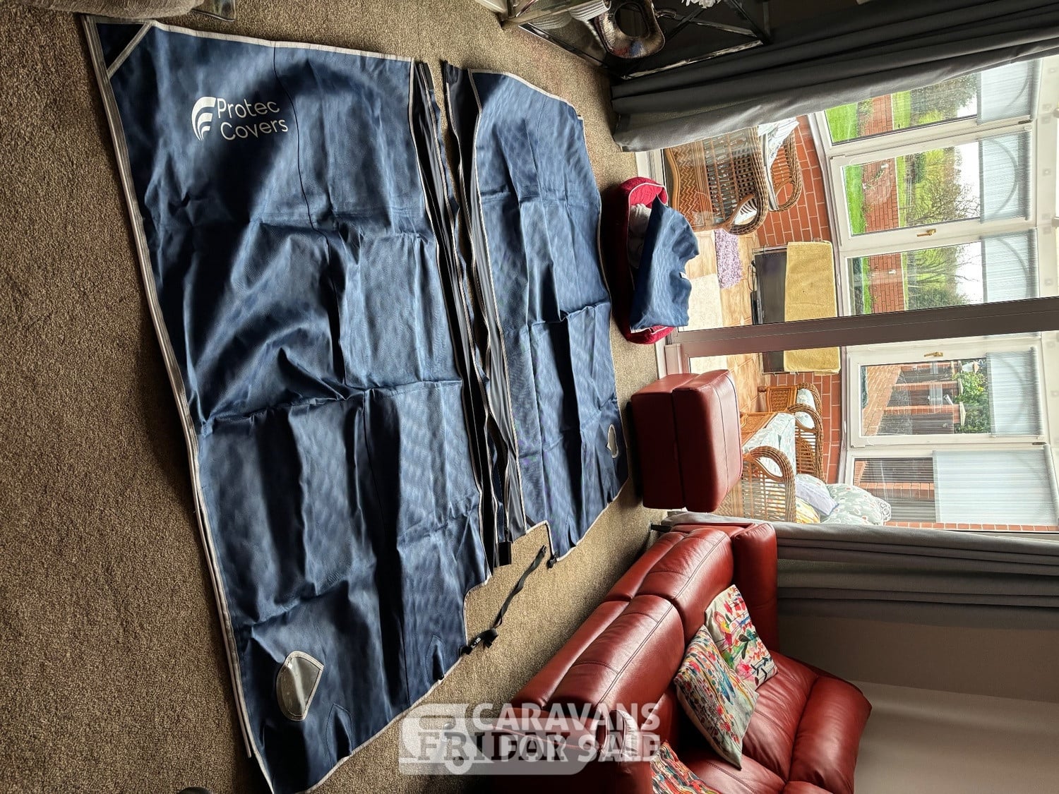 Pro tech tailored front caravan towing cover in Telford