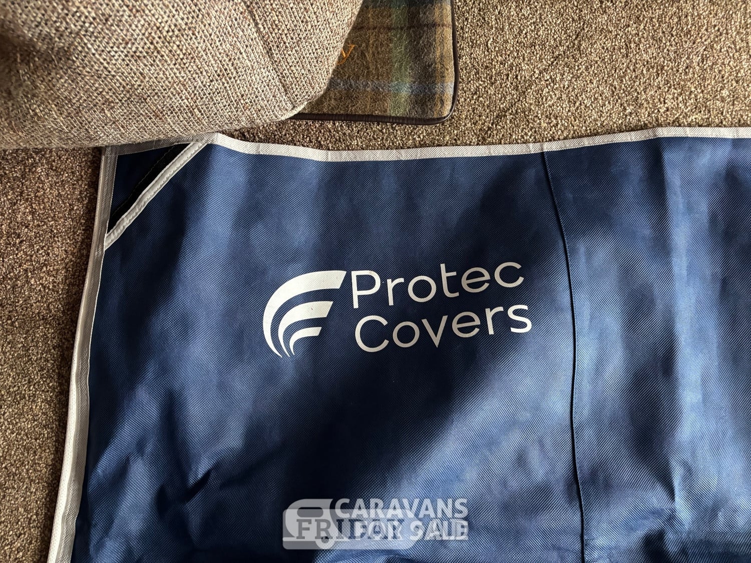Pro tech tailored front caravan towing cover