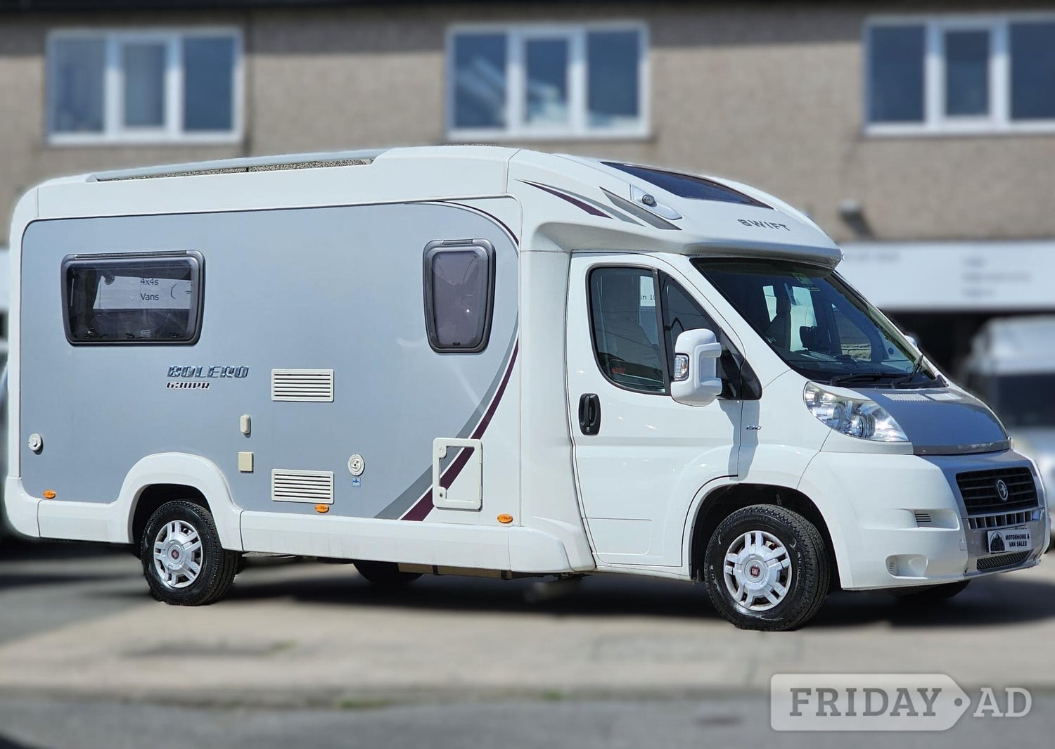 Swift Bolero 630PR Low Profile 2 Berth Coachbuilt Motorhome Fiat Ducato 2006 for sale in Halifax