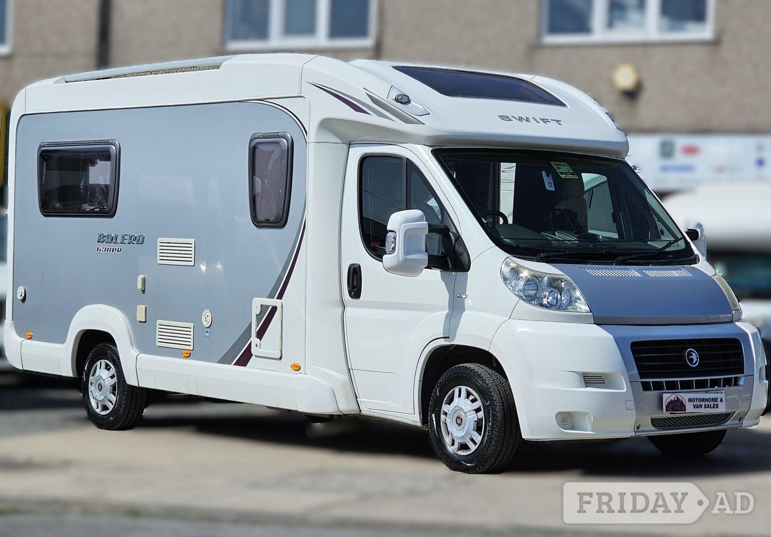 Swift Bolero 630PR Low Profile 2 Berth Coachbuilt Motorhome Fiat Ducato Halifax