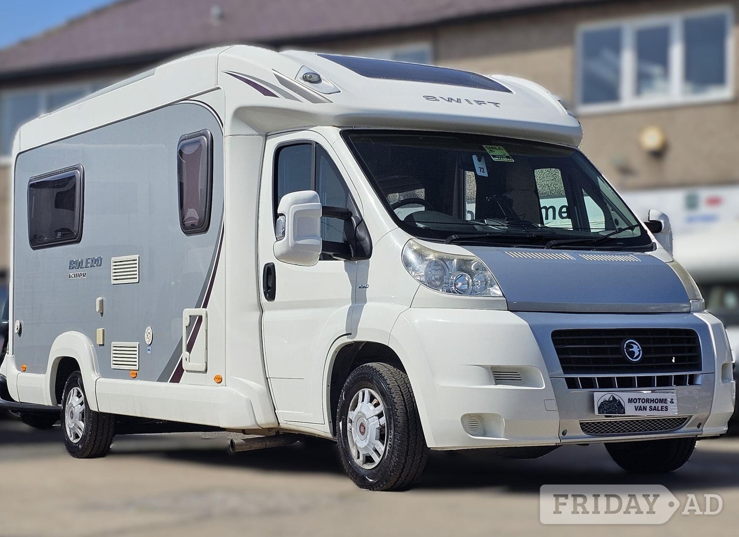 [2 berth ]Swift Bolero 630PR Low Profile 2 Berth Coachbuilt Motorhome Fiat Ducato
