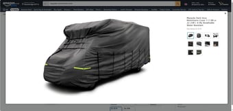 Maypole Motorhome cover. 7 - 7.5m 