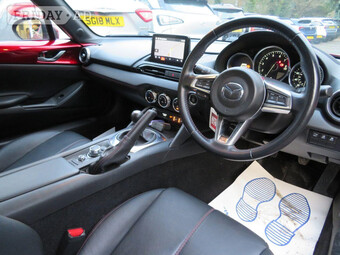 2019 MAZDA MX-5 RF 1.5 SKYACTIV-G Sport Nav+ Convertible 2dr Petrol Manual Euro 6 (132 ps) CONVERTIBLE + FULL HEATED LEATHER