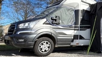 External Insulated Cab Window Cover - Ford Transit