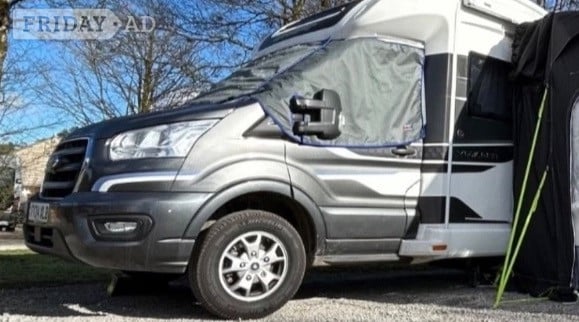 External Insulated Cab Window Cover - Ford Transit in Sheffield